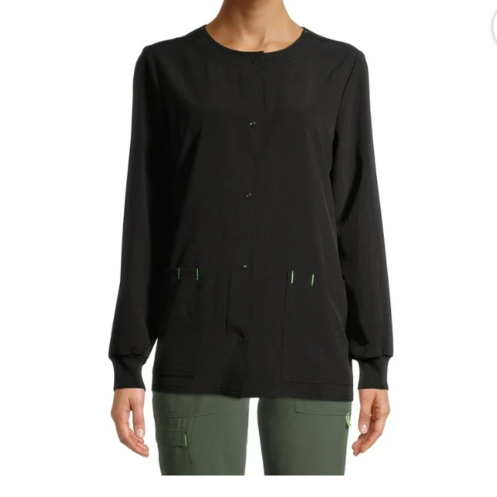 Scrubstar Women's Seasonal Solid Warm Up Scrub Jacket